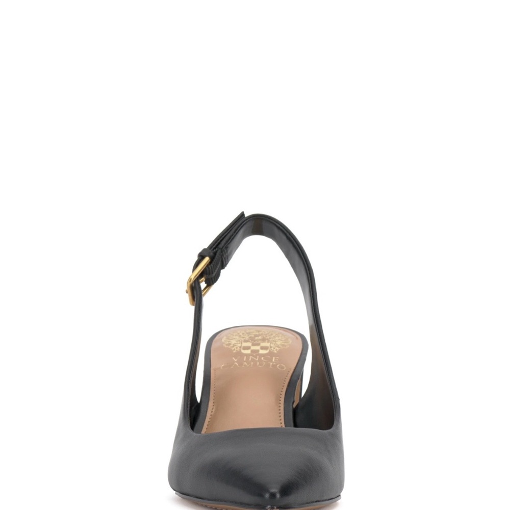 Vince Camuto NWT  Black Slingback Heels - Picture 4 of 6